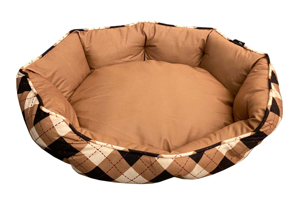 Mink Tufted Euro Cuddler Pet Bed