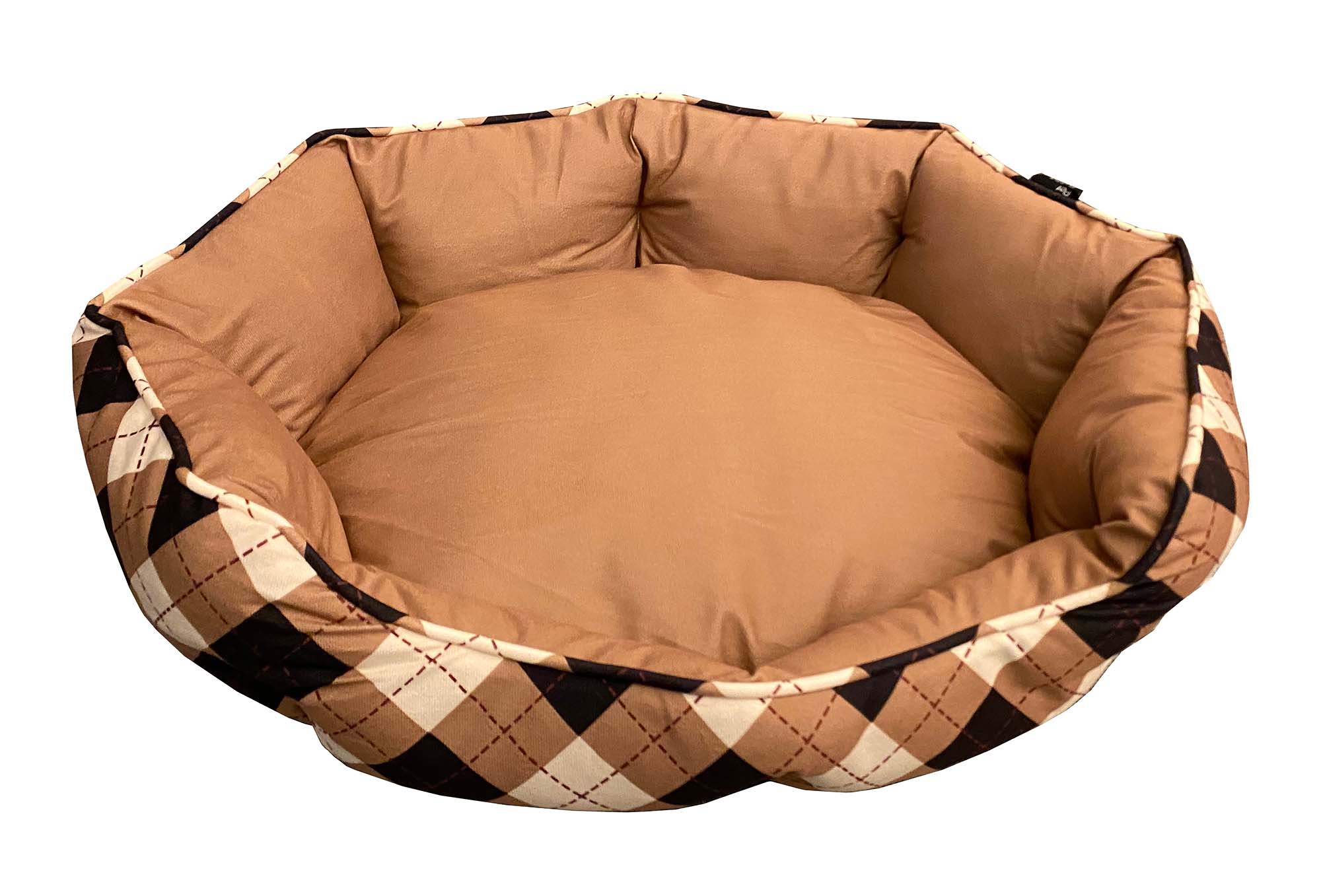 Mink Tufted Euro Cuddler Pet Bed