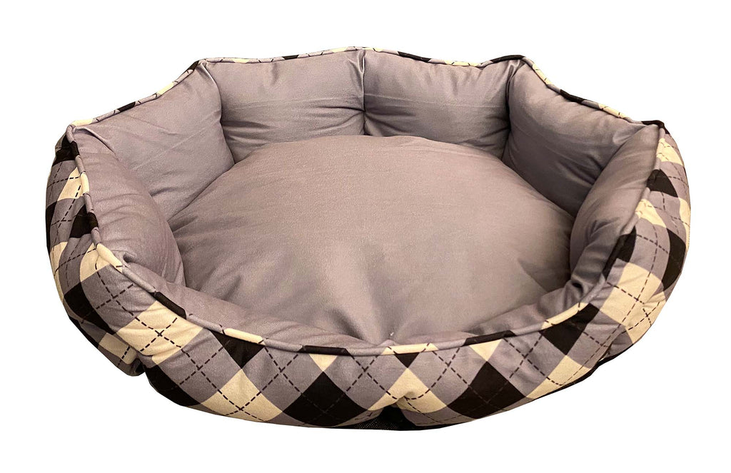 Mink Tufted Euro Cuddler Pet Bed