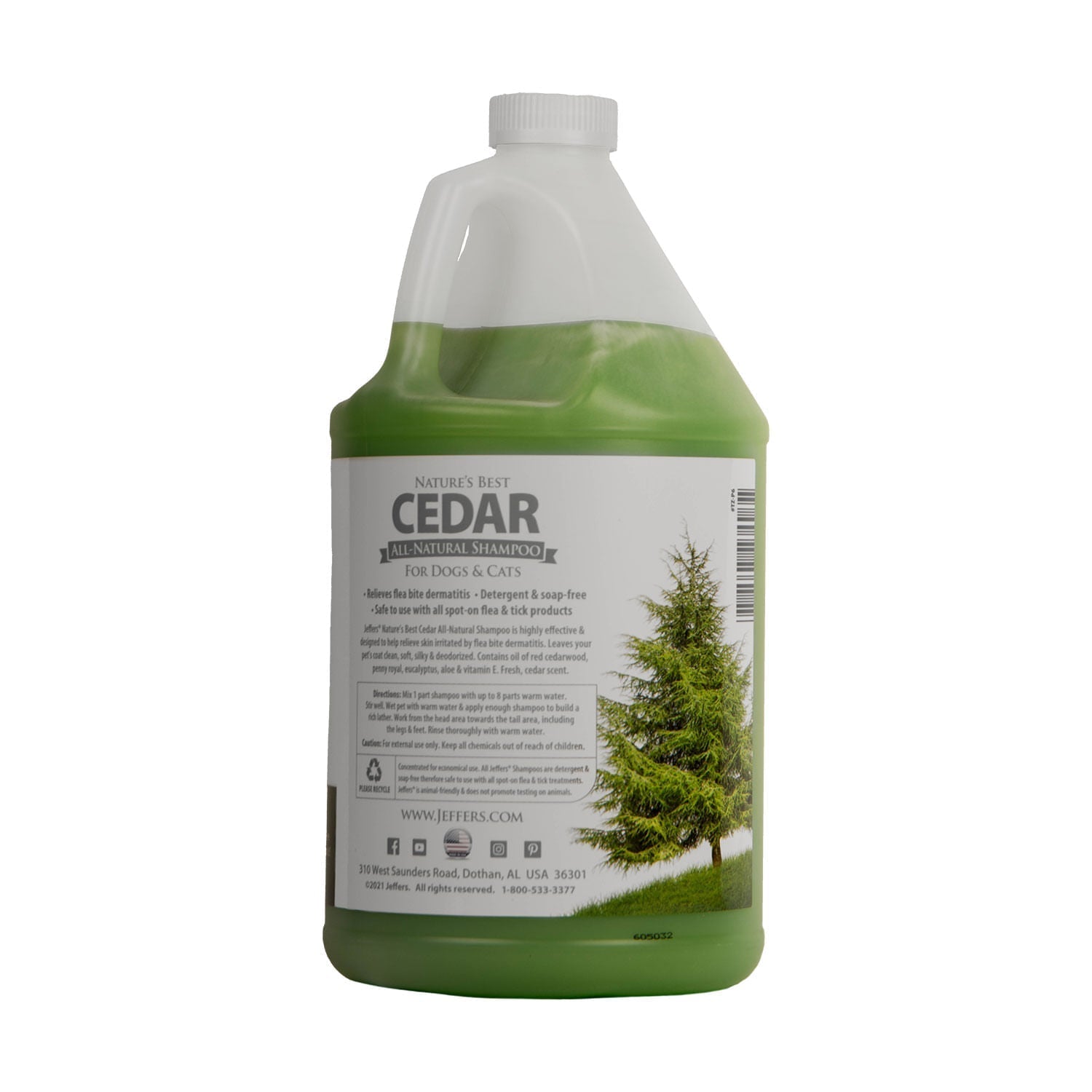 Cedar Flea Bite Relief Shampoo for Dogs & Cats