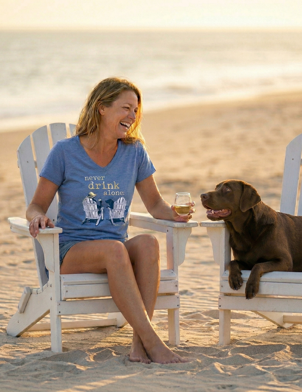 Never Drink Alone Women's T-Shirt