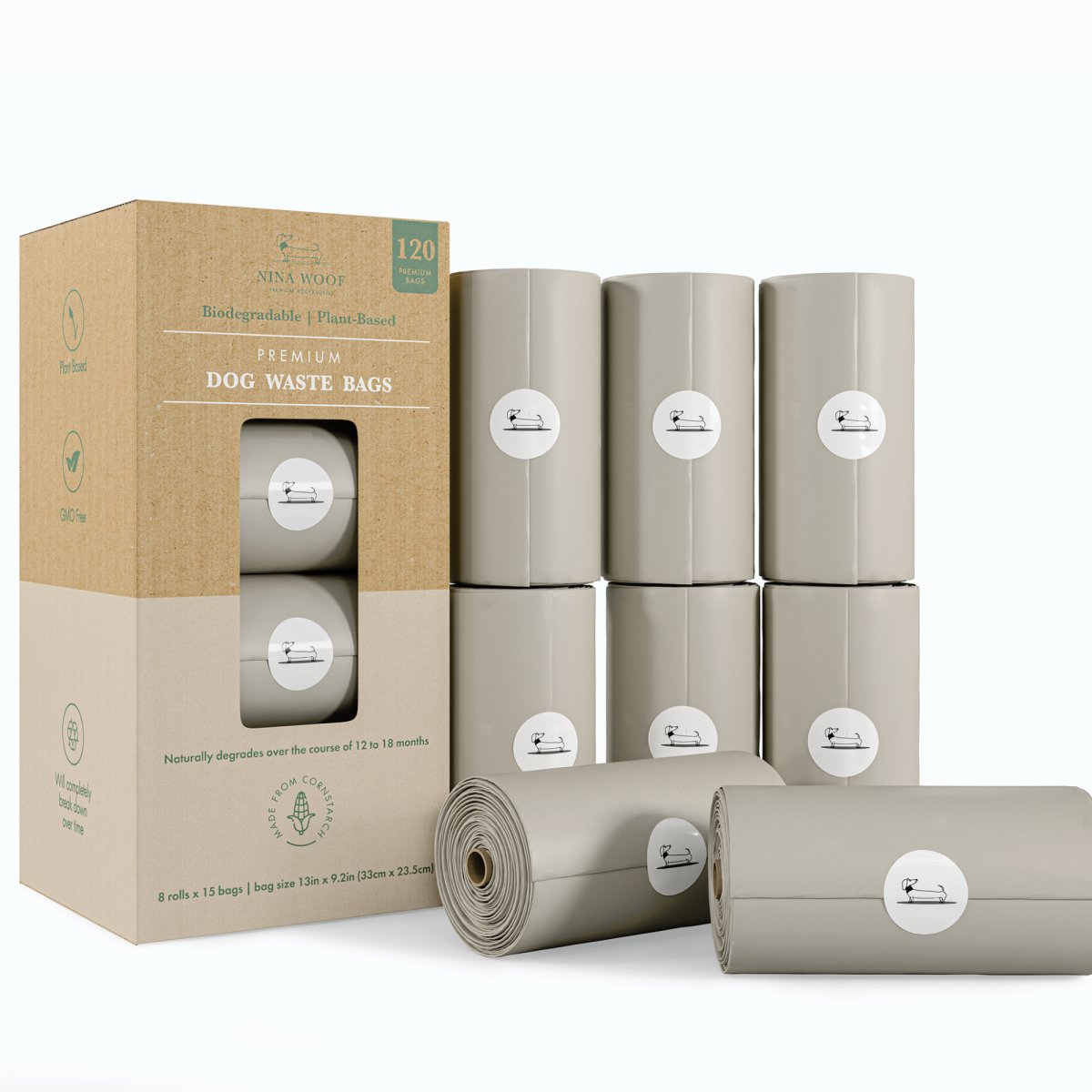 Biodegradable Compostable Poop Bags